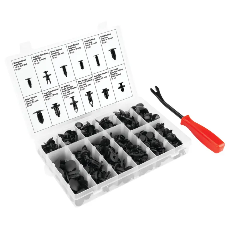 240 pc. Push Pin Retainer Assortment