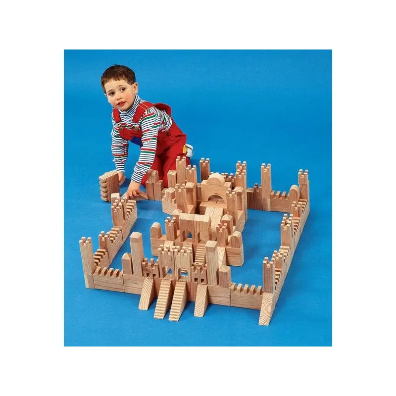 Woodworking Project Paper Plan to Build Building Block Castle