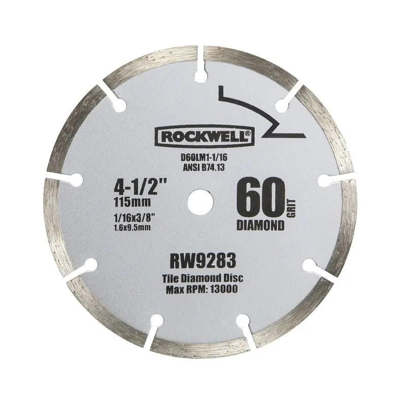 4-1/2"  Compact Diamond Circular Saw Blade, Model RW9283