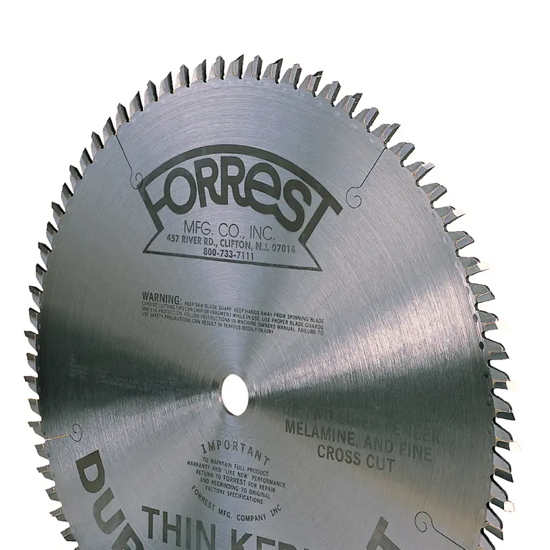 Duraline Hi-A/T Saw Blade - Thin-Kerf - 10" x 80 Tooth