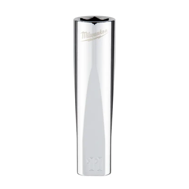 3/8 in. Drive 11mm Metric 6-Point Deep Socket