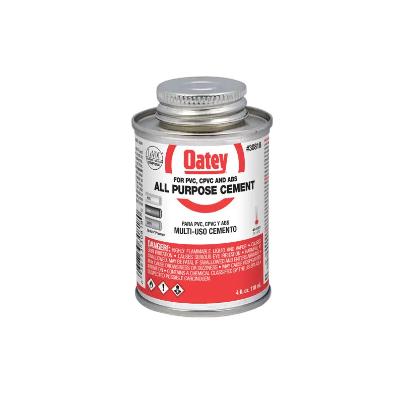 Oatey All Purpose Cement 4oz.