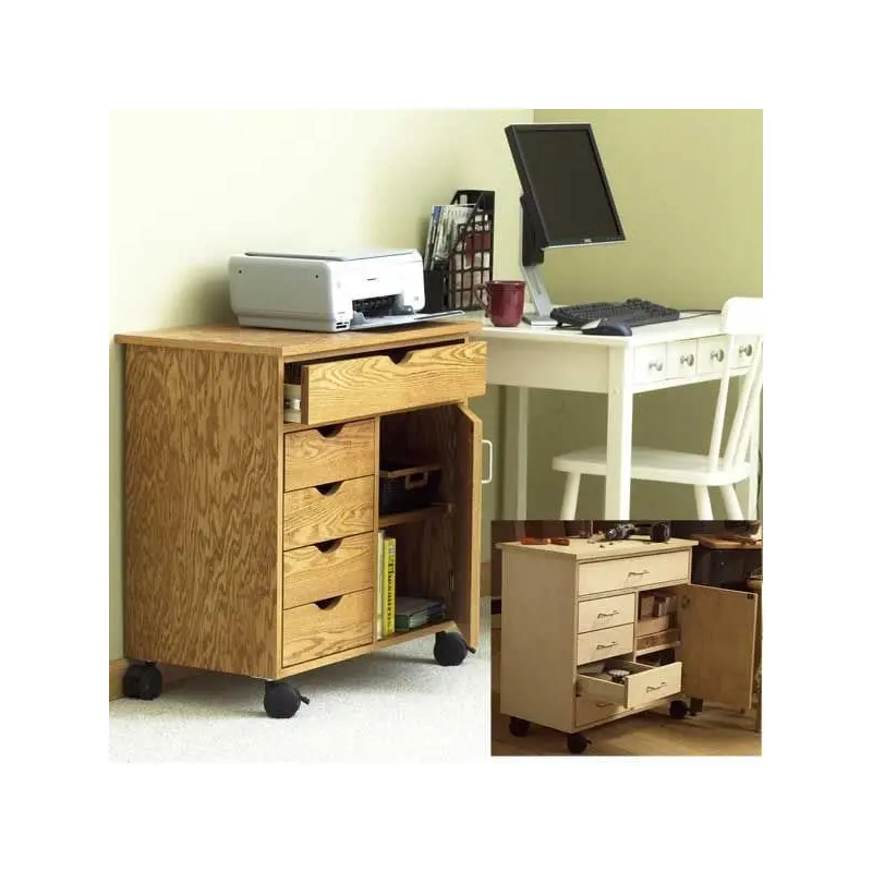 Woodworking Project Paper Plan to Build Home/Shop Storage Cart