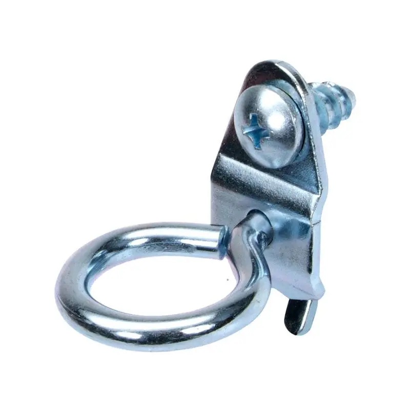 DuraHook 3/4" Single Ring Holder for Pegboard, 10 Pack