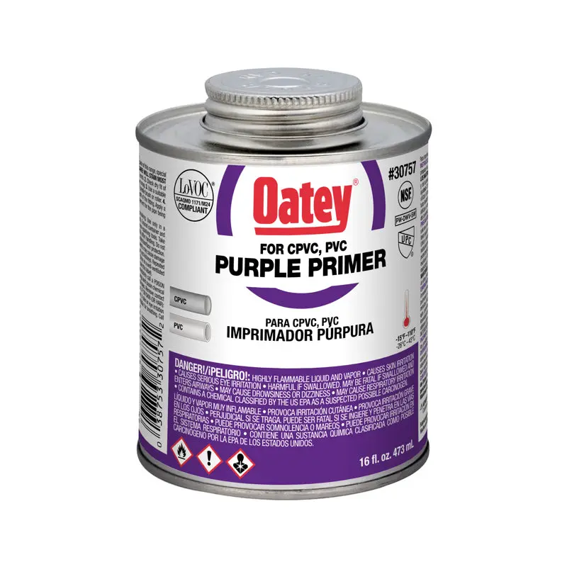 Oatey Purple Primer 16oz.