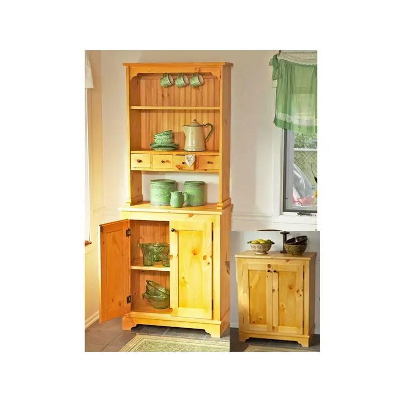 Woodworking Project Paper Plan to Build Country Pine Cabinet