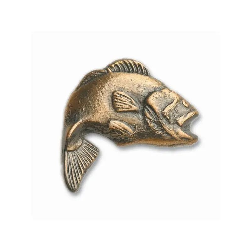 Big Bass Pull, Antique Copper, Model 151AC