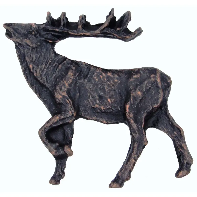 Walking Elk Pull Left Oil Rubbed Bronze Model 051ORB