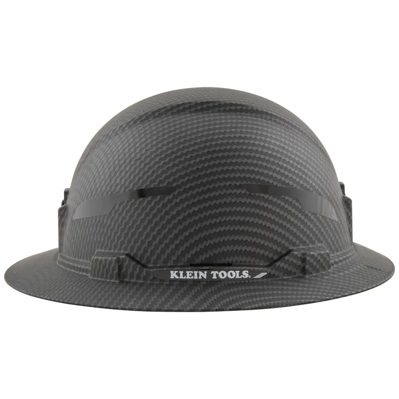 Hard Hat, Premium KARBN Pattern, Non-Vented Full Brim, Class E