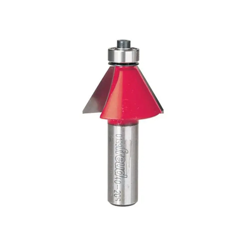 40-206 Chamfer Router Bit 30 Degree 1-3/4"CL 1/2"SH