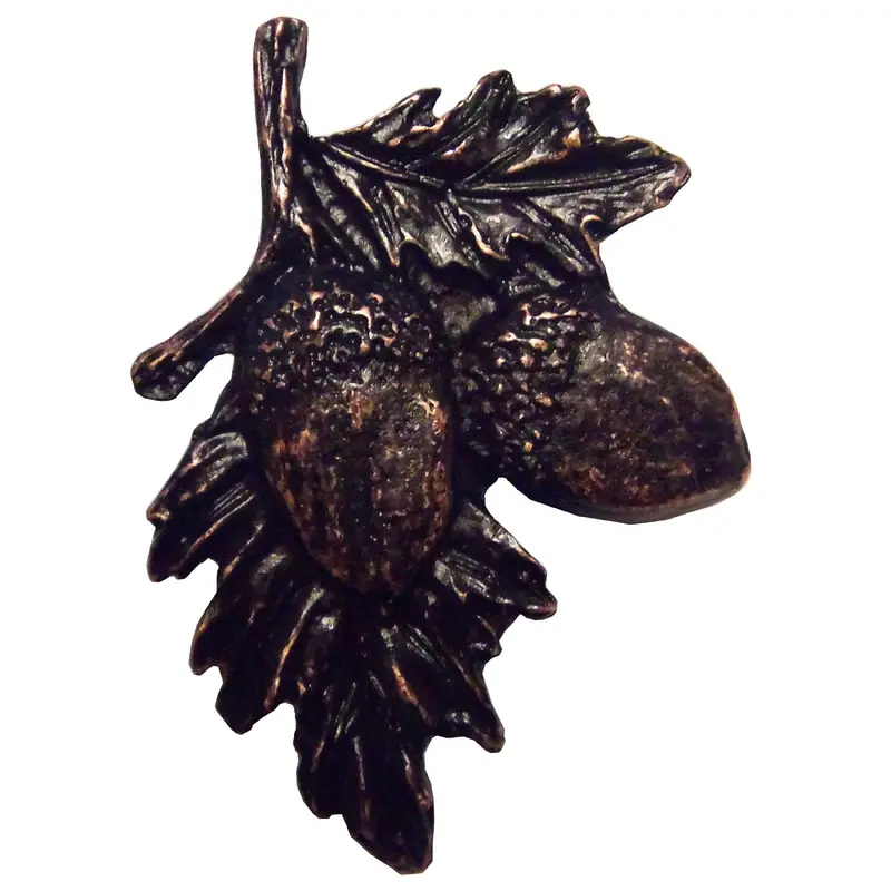 Acorns on Branch Pull, Oil Rubbed Bronze, Model 300ORB
