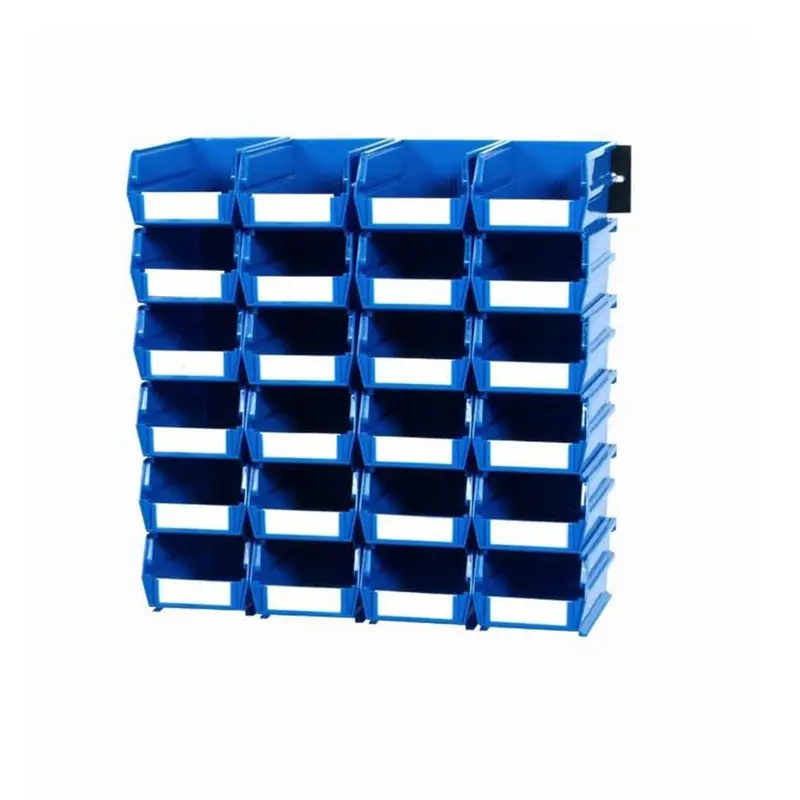 Blue 26 PC Wall Storage Unit - Small