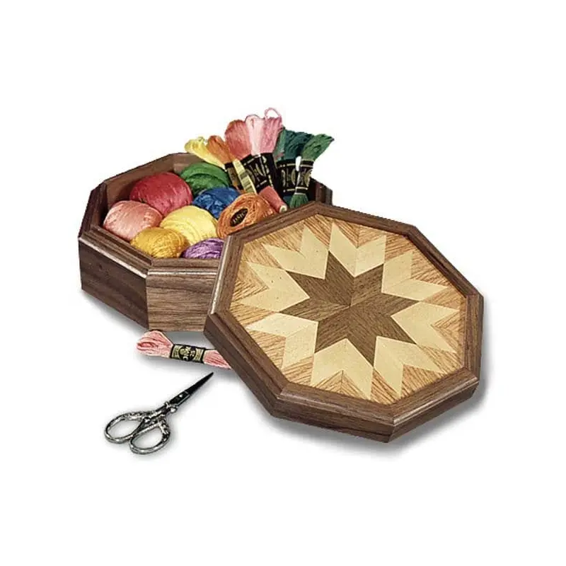 Woodworking Project Paper Plan to Build Country All-Star Keepsake Box