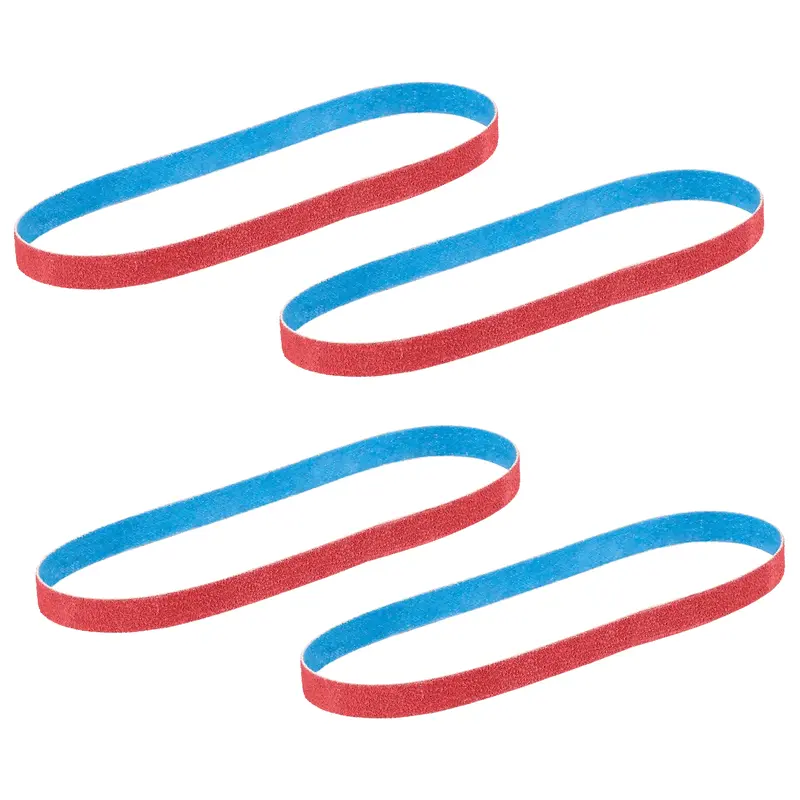 1/2 x 18 60 Grit Bandfile Belts  4 pack