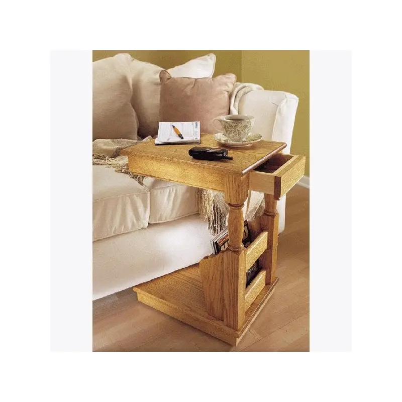 Downloadable Woodworking Project Plan to Build Sofa Valet