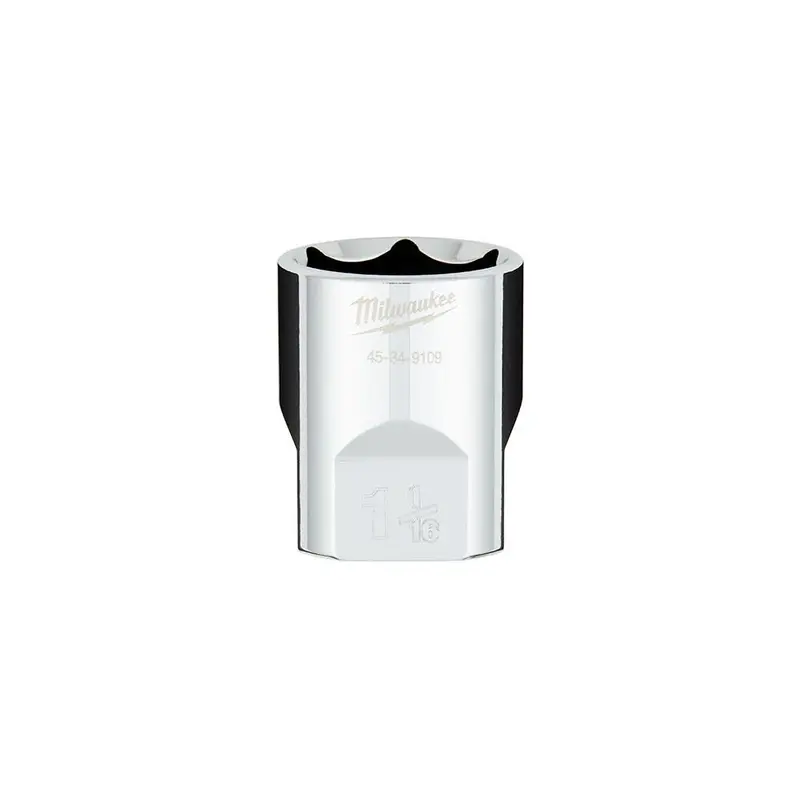 1/2 in. Drive 1-1/16 in. SAE 6-Point Socket with FOUR FLAT Sides