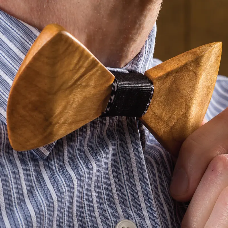 Celebrate in Style Wooden Bow Tie Downloadable Plan