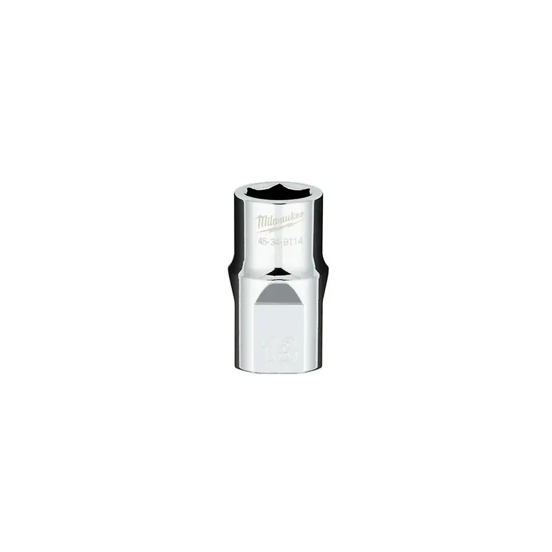 1/2 in. Drive 13MM Metric 6-Point Socket with FOUR FLAT Sides