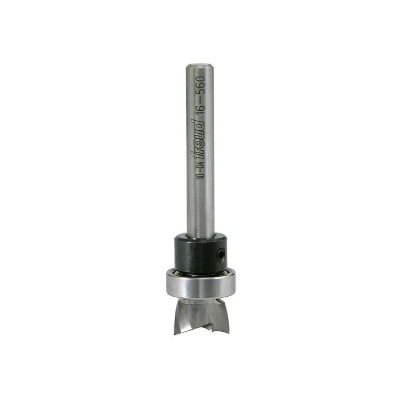 16-560 Mortising Router Bit with Top Bearing - 1/4" SH - 1/2" D - 5/16"