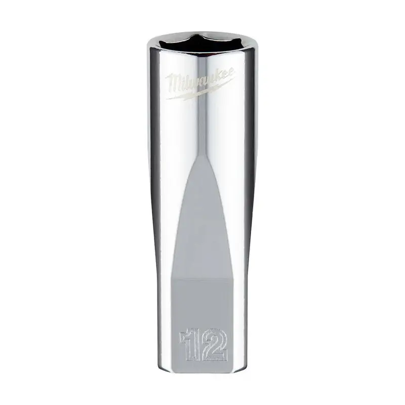 1/4 in. Drive 12mm Metric 6-Point Deep Socket
