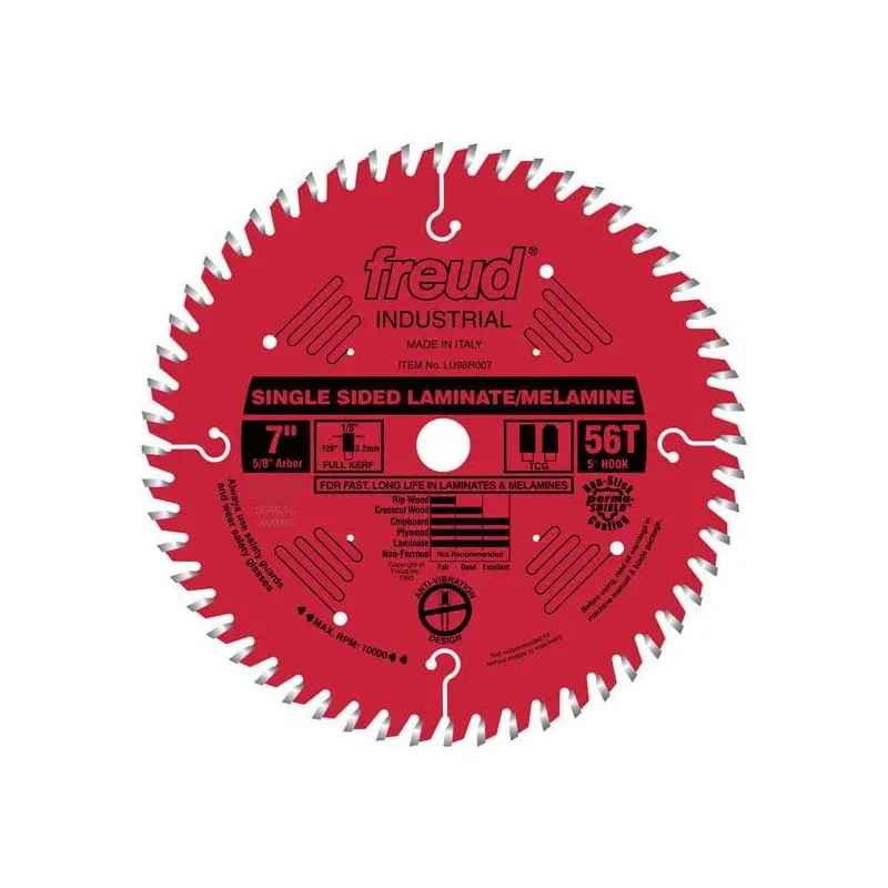 7" Single Sided Laminate/Melamine Blade