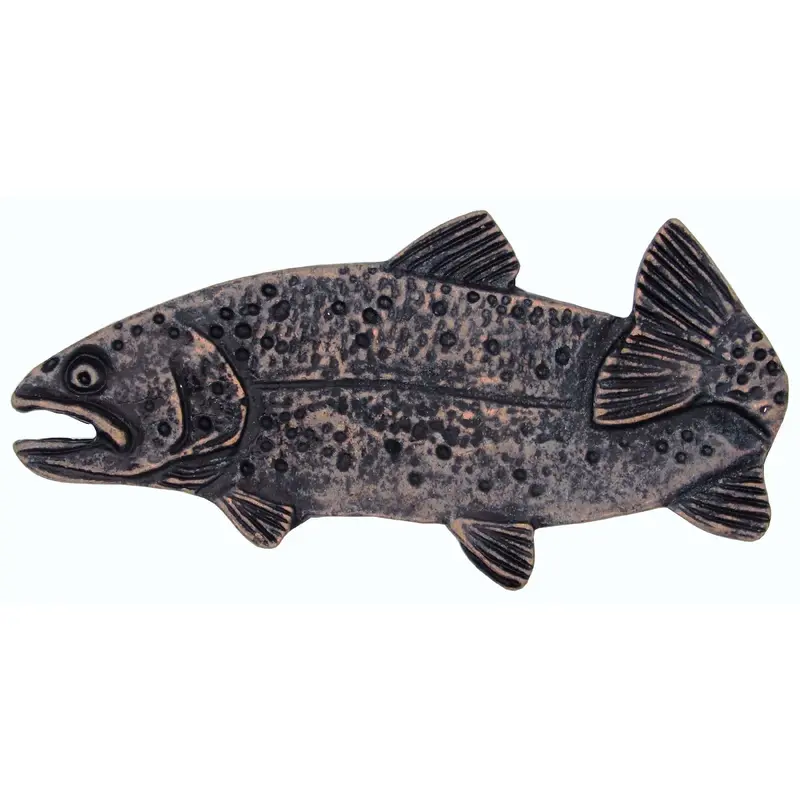 2" Long Trout Pull Left Facing, Oil Rubbed Bronze, Model 096ORB