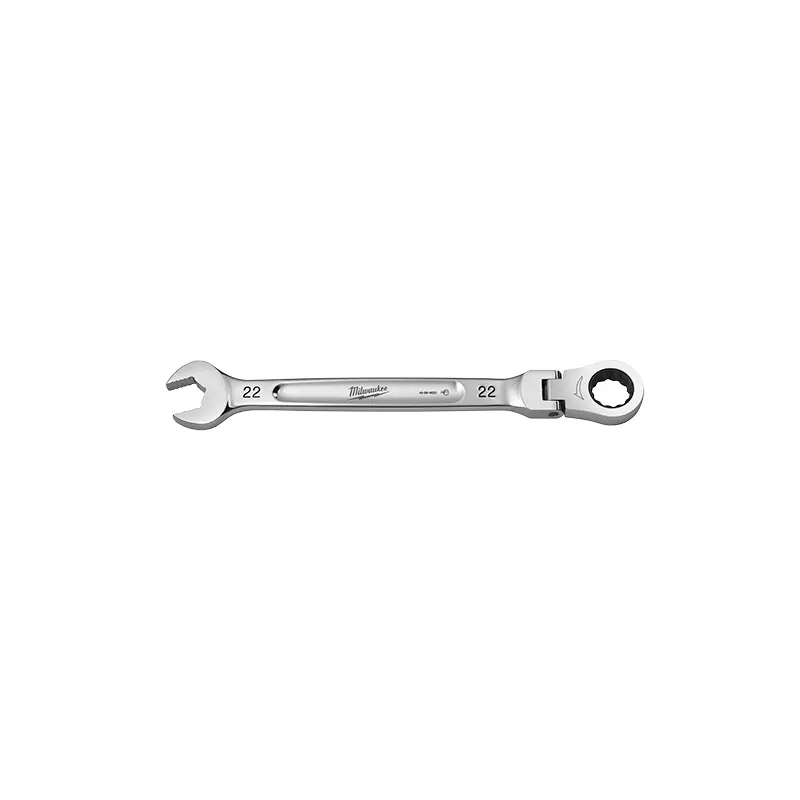 22mm Flex Head Ratcheting Combination Wrench