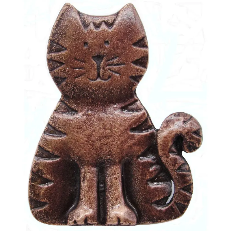Cat Pull, Antique Copper, Model 097AC