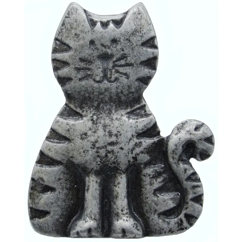 Cat Pull, Pewter, Model 097P