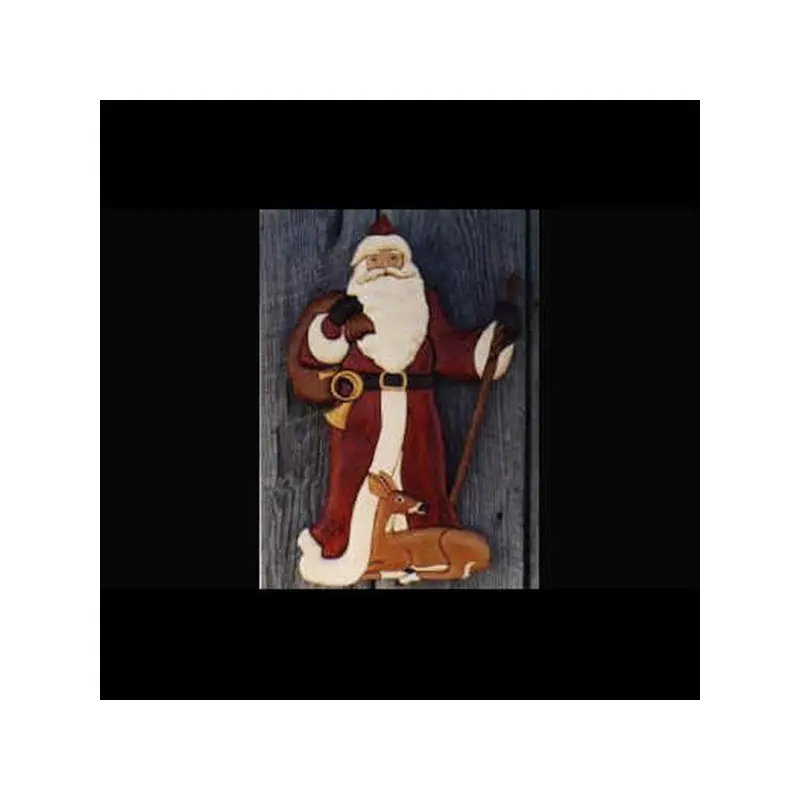 Father Christmas Intarsia Pattern