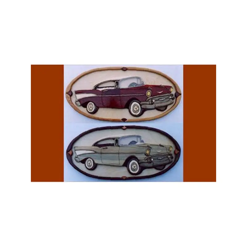 '57 Chevy Intarsia Pattern
