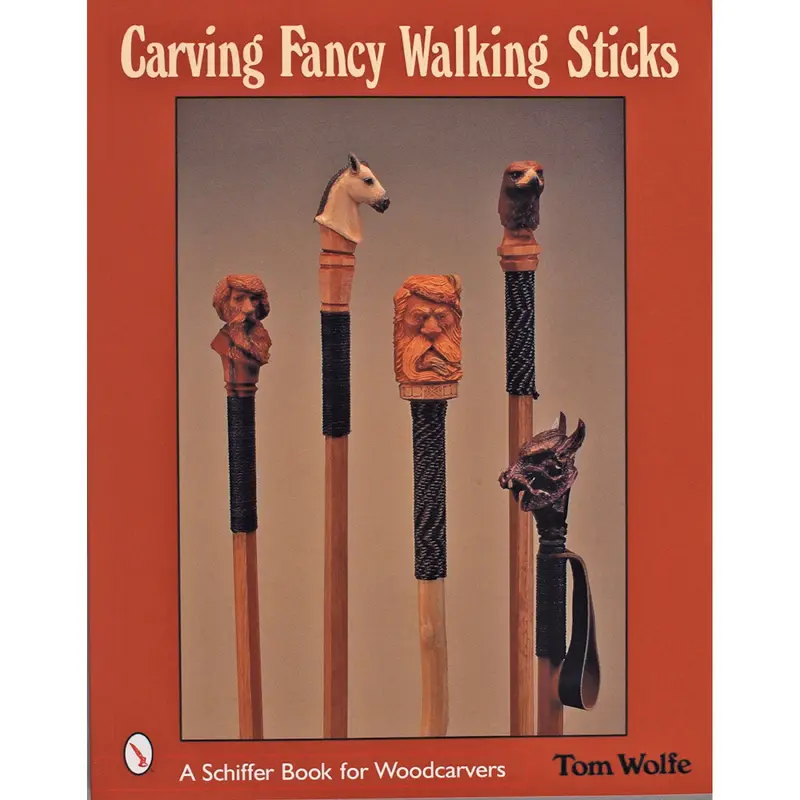 Carving Fancy Walking Sticks with Tom Wolfe