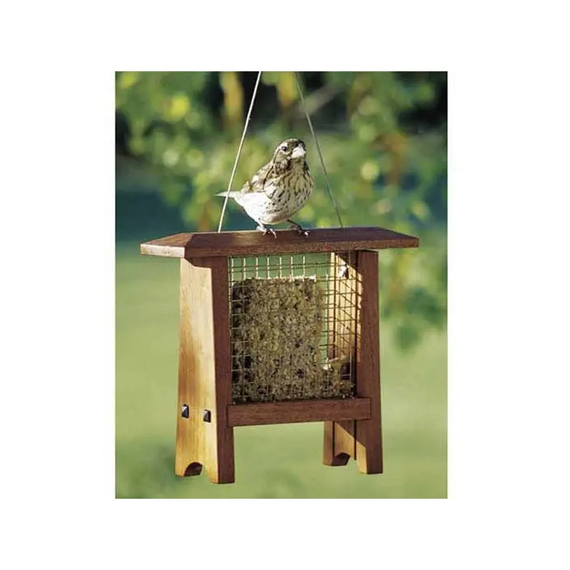 Woodworking Project Paper Plan to Build Suet Bird Feeder