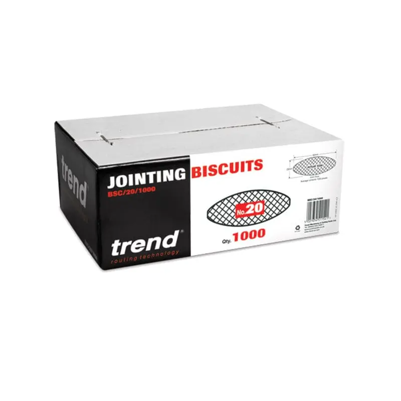 Wood Biscuits  Size No. 20 - 1000-Piece