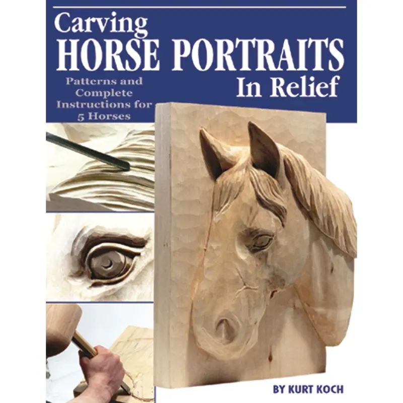 Carving Horse Portraits In Relief