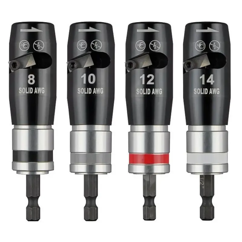 4PC Solid Wire Stripper Set