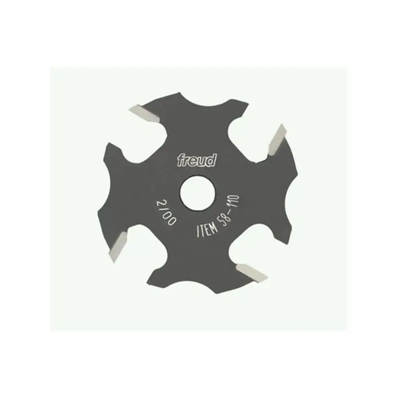 58-110 4-Wing Slotting Cutter Router Bit 3/16" CL