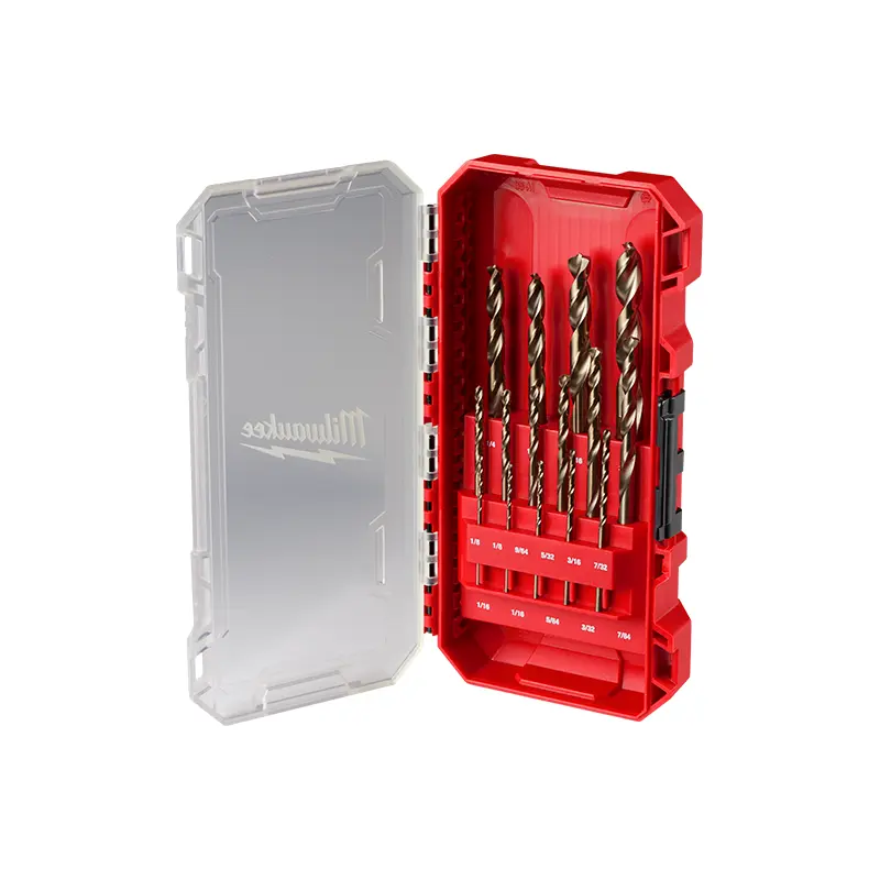 RED HELIX Cobalt Drill Bit Set  15PC