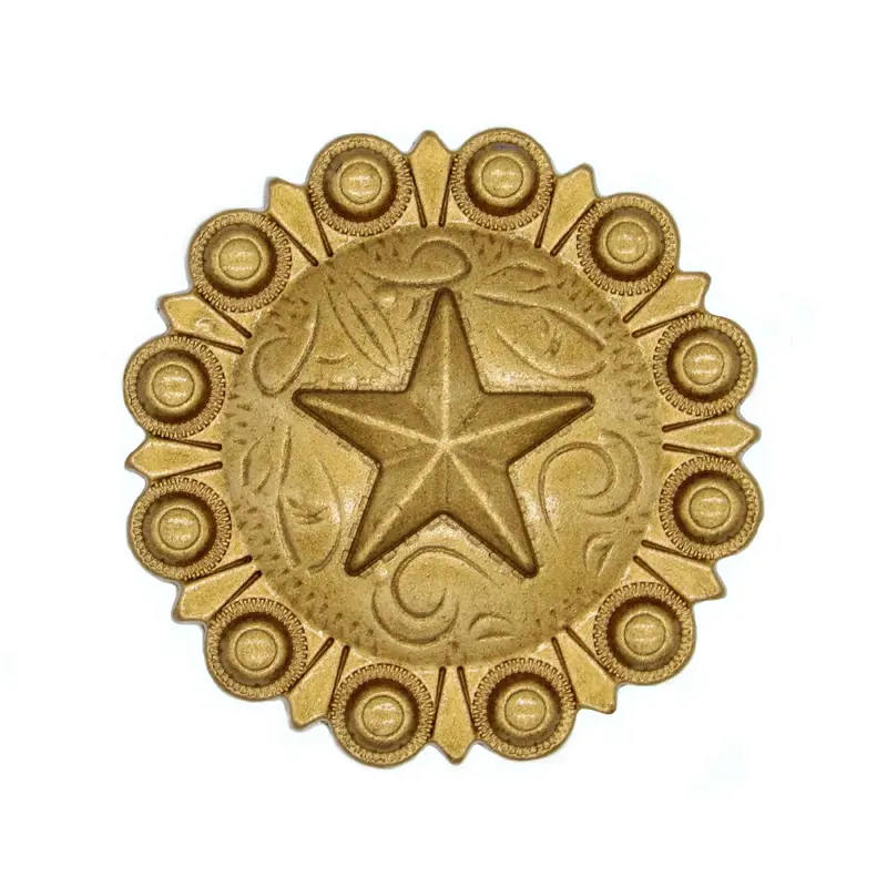 Star Conch Knob, Lux Gold
