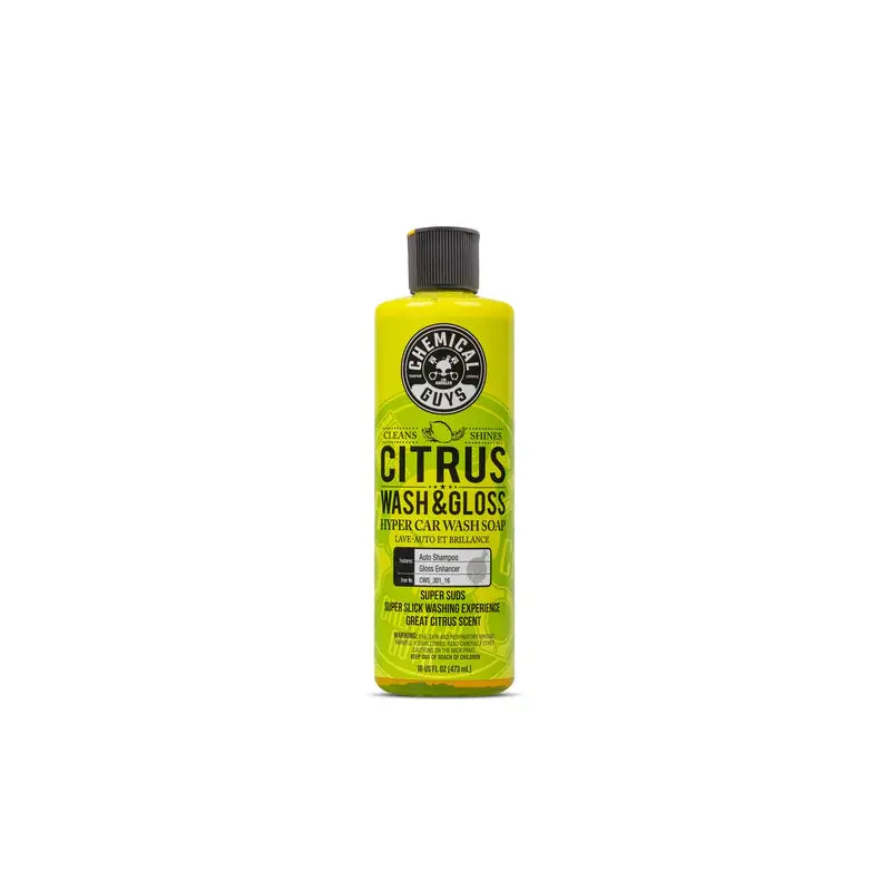 Citrus Wash and Gloss Concentrated Car Wash 16oz