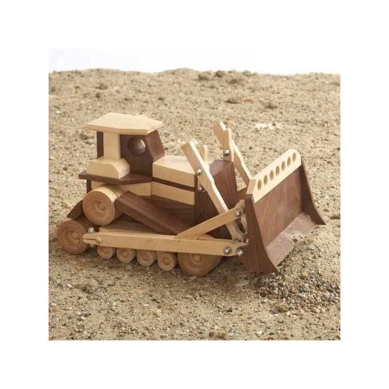 Woodworking Project Paper Plan to Build Construction-Grade Bulldozer