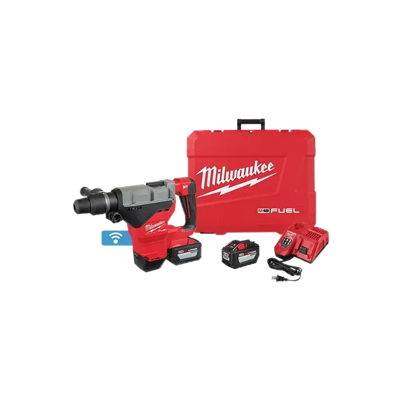 M18 FUEL 1-3/4 in. SDS Max Rotary Hammer with One Key Two HD12.0 Battery Kit