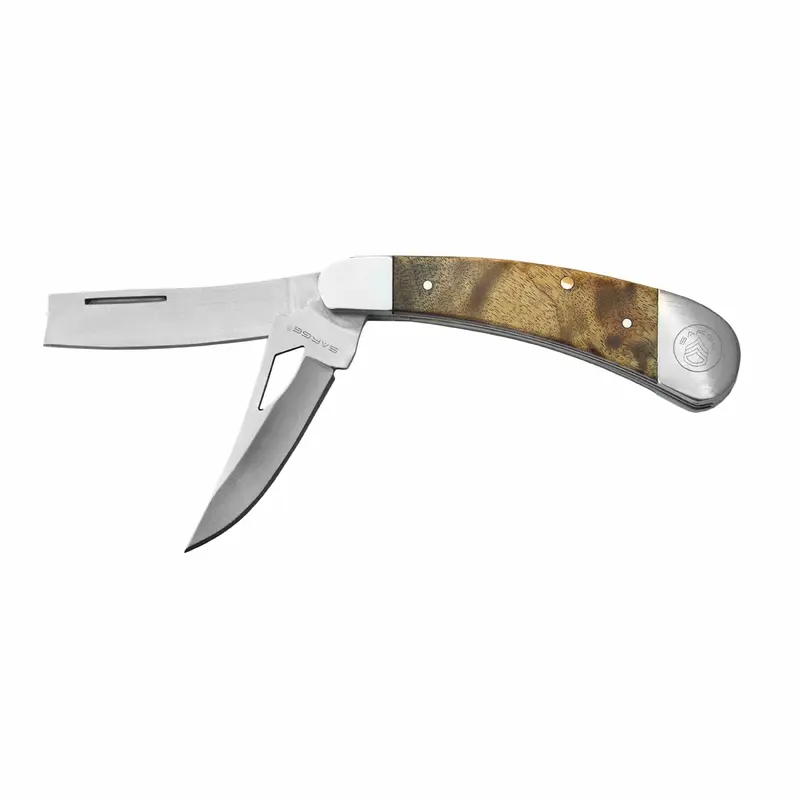 Razor XL - 2 Blade Razor Pocket Knife, Stainles Steel 2" Blades