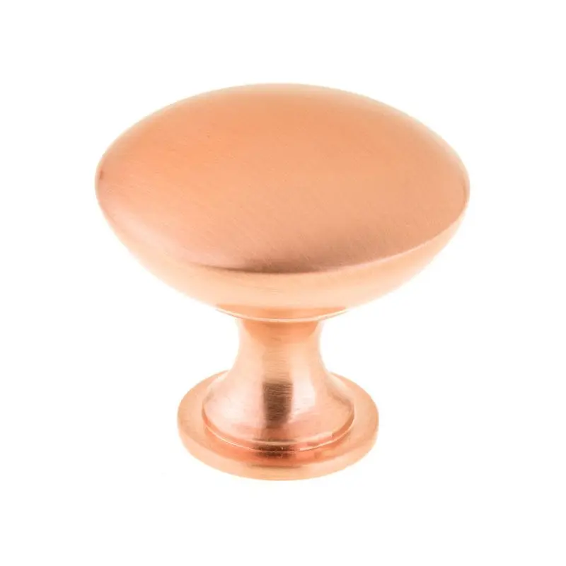 Contemporary Knob - 1-9/16" D - Rose Gold