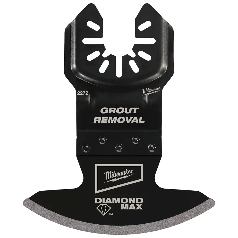 Milwaukee Universal Fit OPEN-LOK Diamond MAX Diamond Grit Grout Removal Multi-Tool Blade 1 PK