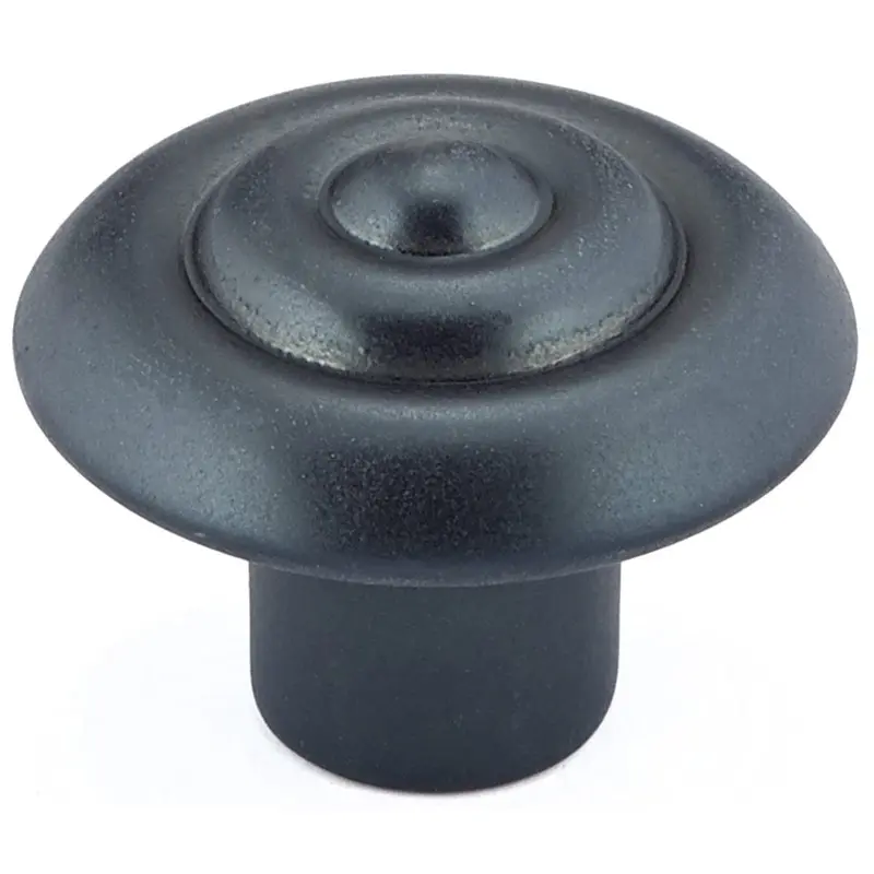Traditional Knob, 1-1/4" D, Anthracite