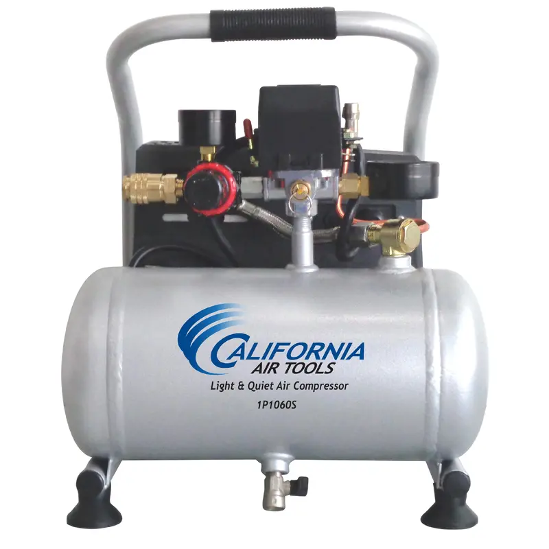 Portable Steel Tank Air Compressor 0.6 HP 1 Gallon
