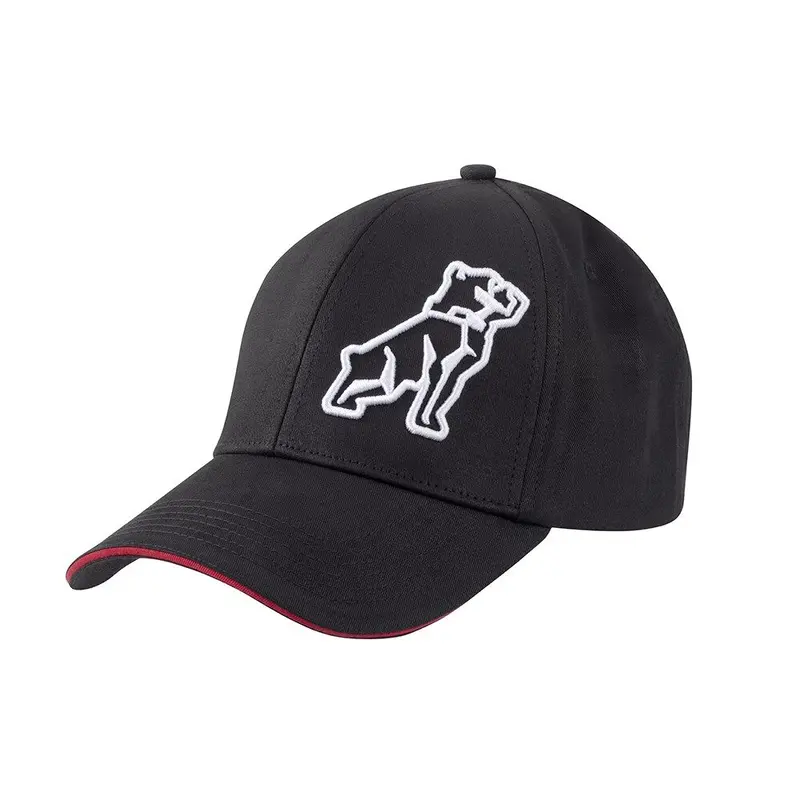 Mack Red Trim Curved Brim Baseball Cap - MKBAS2401BD0000