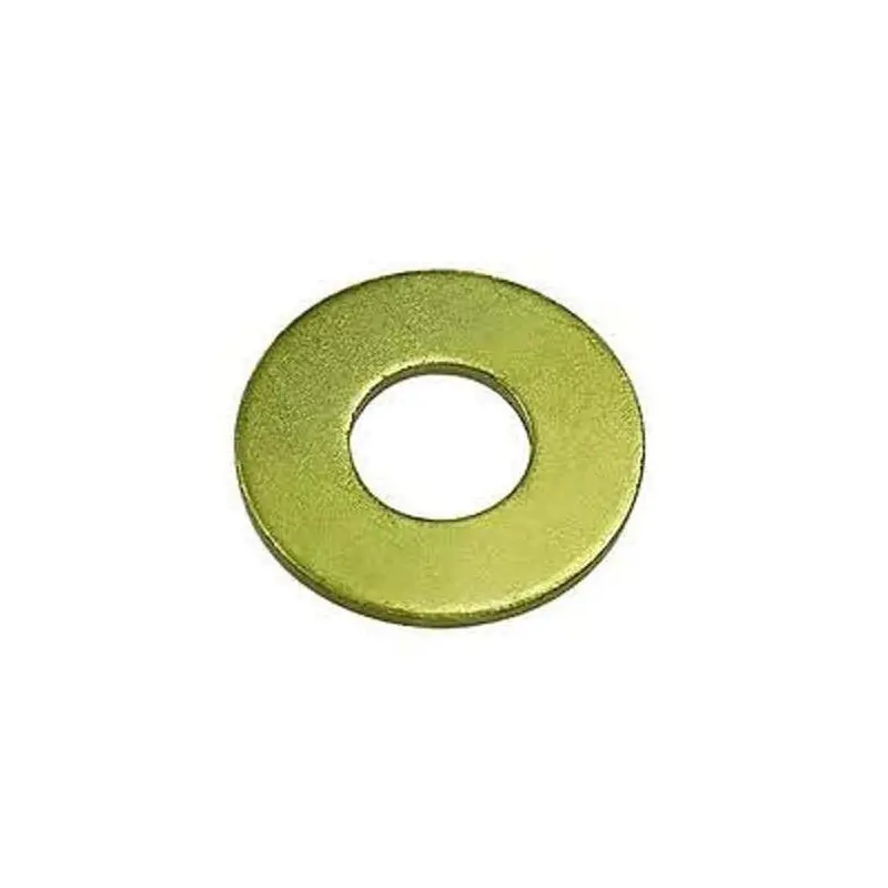 Flat Round Washer Mild Steel Zinc Yellow Passivate
