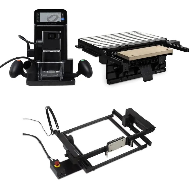 Origin Handheld CNC Router with Shaper Workstation and BenchPilot Package
